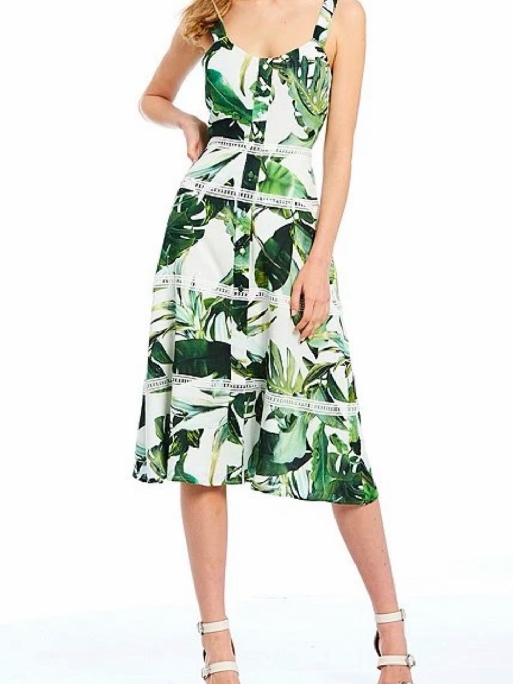 Gianni Bini Monica A-Line Midi Dress